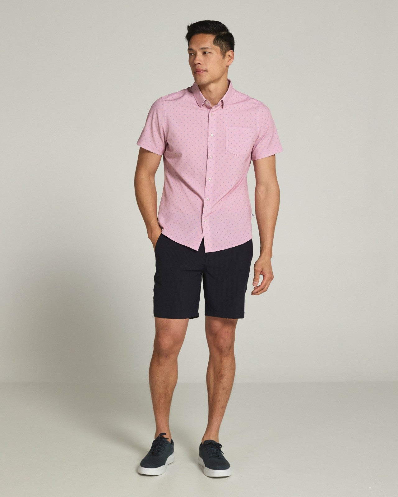 7Diamonds Carmel Seersucker Stretch Short