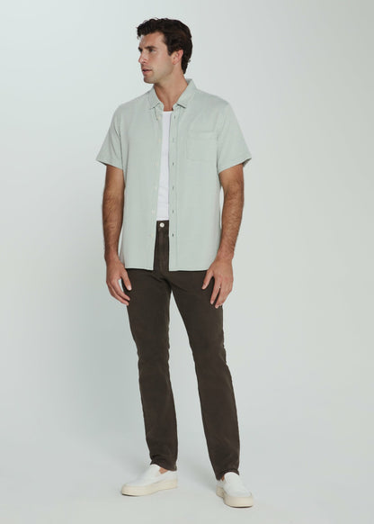 7Diamonds Keaton Seersucker Stretch Short Sleeve Shirt