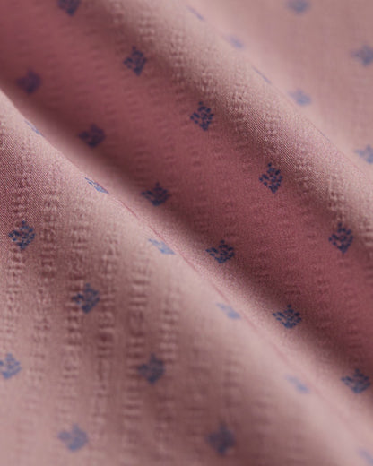 7Diamonds Thiago Seersucker Stretch Short Sleeve Shirt
