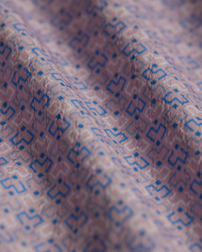 7Diamonds Layne Seersucker Stretch Short Sleeve Shirt