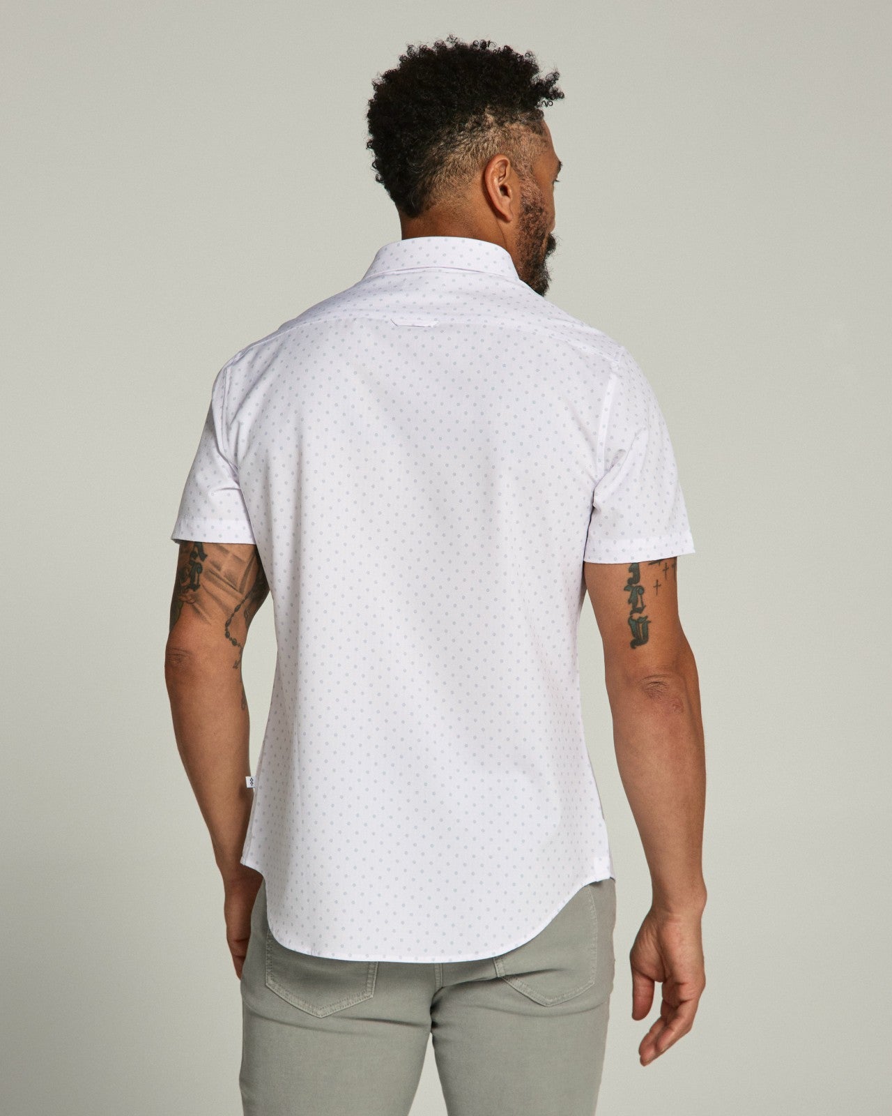 7Diamonds Gareth Seersucker Stretch Short Sleeve Shirt