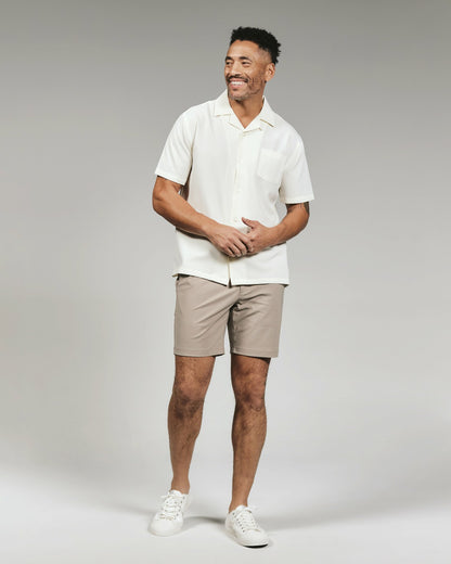 7Diamonds Vance Seersucker Stretch Camp Shirt