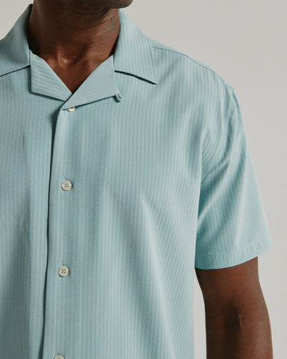 7Diamonds Vance Seersucker Stretch Camp Shirt