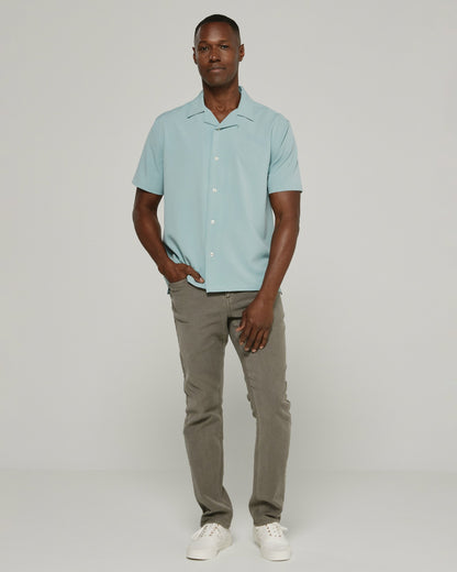 7Diamonds Vance Seersucker Stretch Camp Shirt