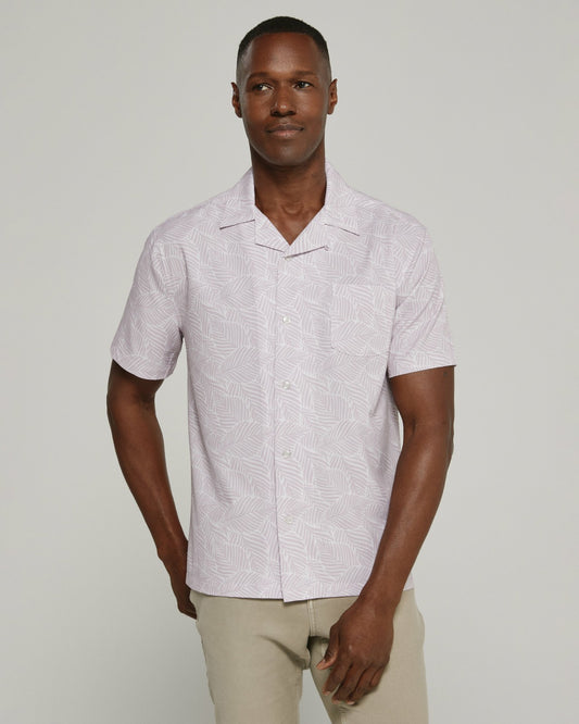 7Diamonds Ricco Seersucker Stretch Camp Shirt