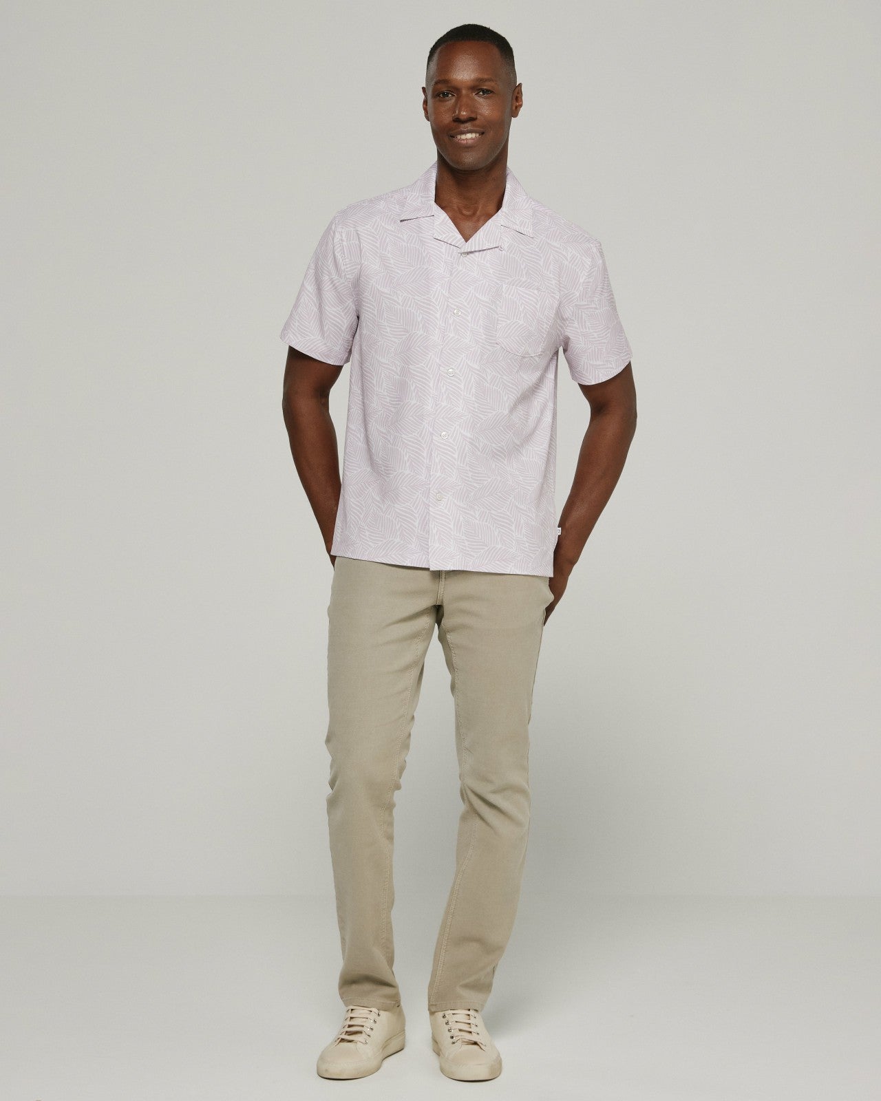 7Diamonds Ricco Seersucker Stretch Camp Shirt
