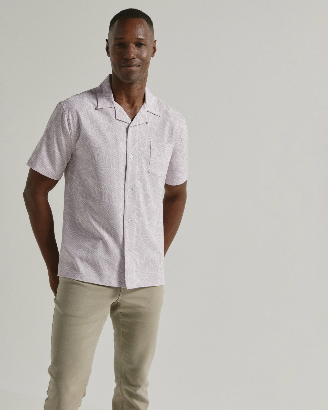 7Diamonds Ricco Seersucker Stretch Camp Shirt
