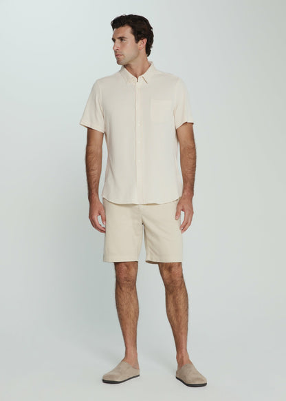 7Diamonds Keaton Seersucker Stretch Short Sleeve Shirt