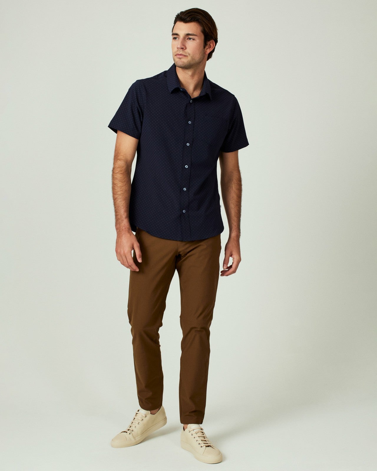 7Diamonds Hana Seersucker Stretch Short Sleeve Shirt