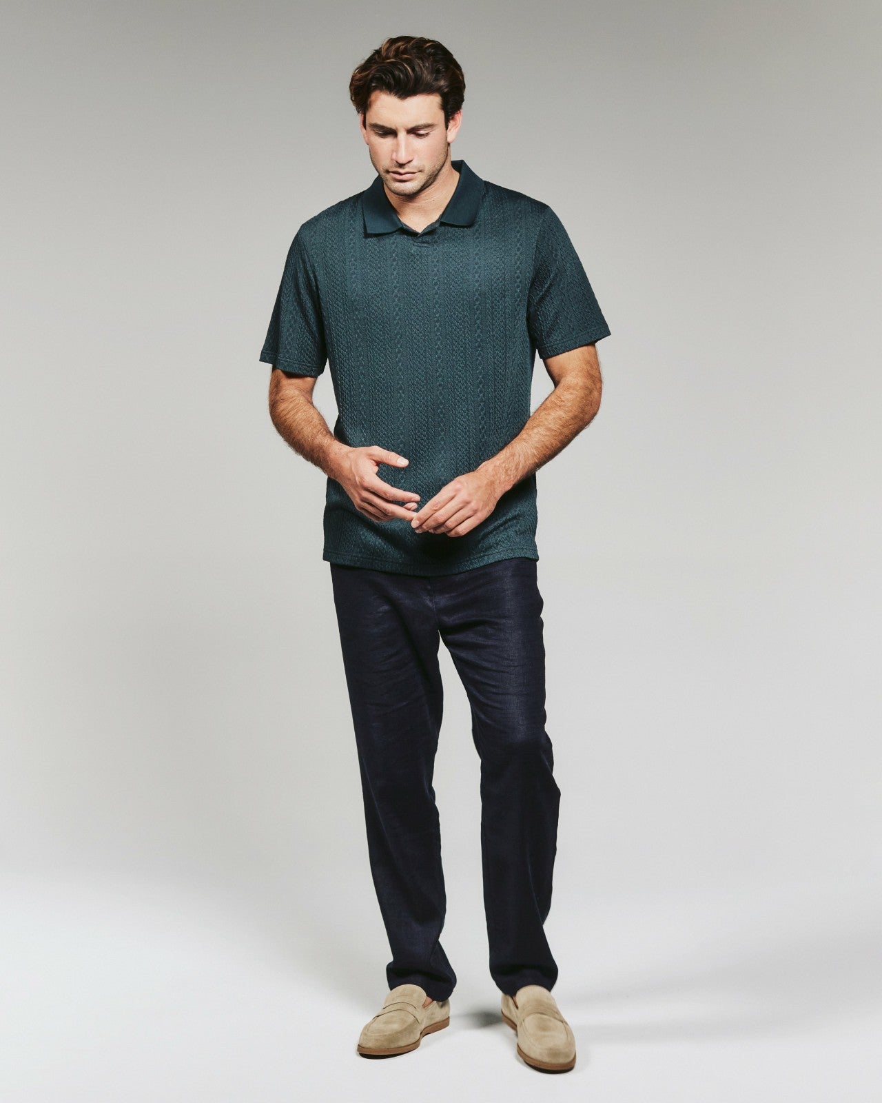7Diamonds Zayne Knit Polo