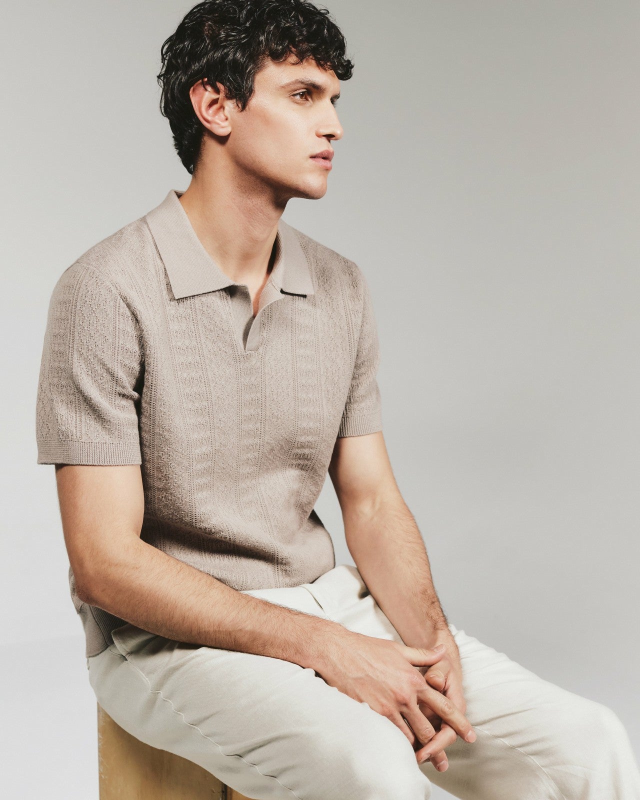 7Diamonds Gavin Knit Polo