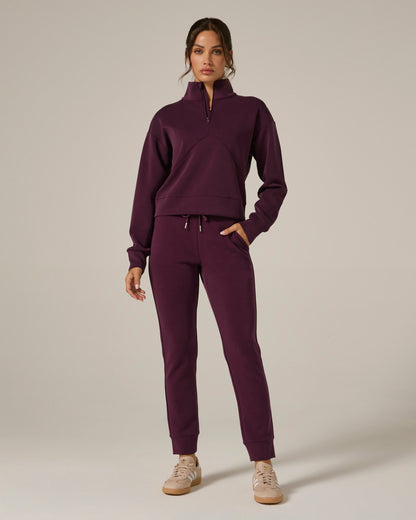 7Diamonds REV™ Crop Quarter-Zip Pullover
