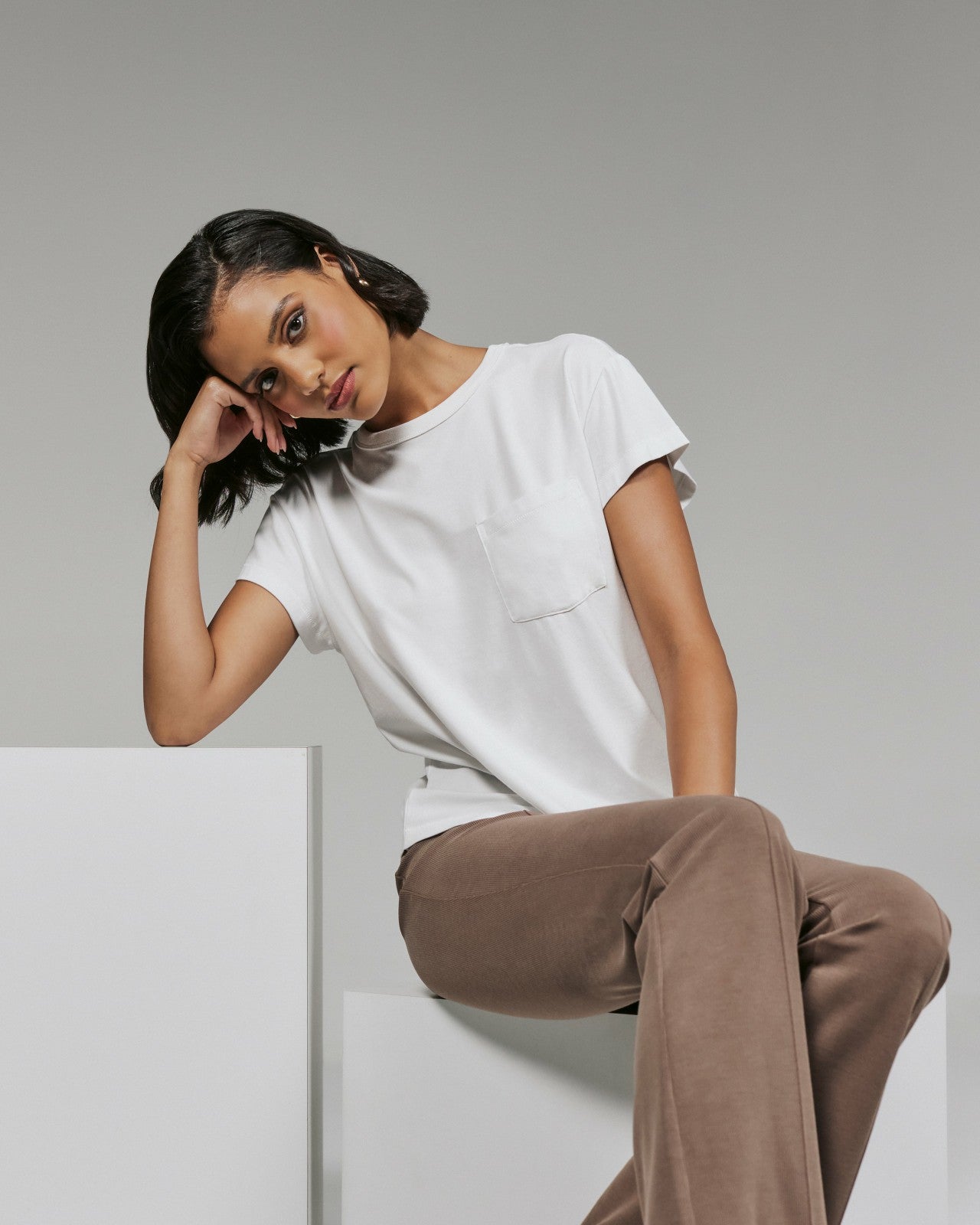 7Diamonds Modal Relaxed Pocket Tee