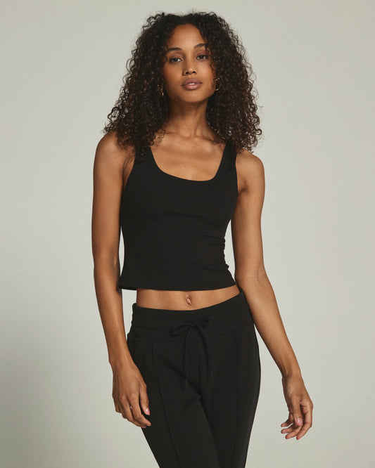 7Diamonds Core Ribbed Crop Tank