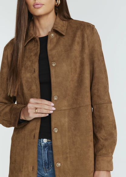 7Diamonds Dion Suede Shirt