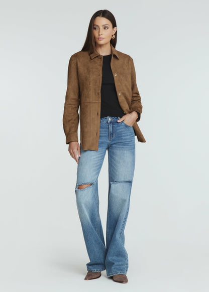 7Diamonds Dion Suede Shirt