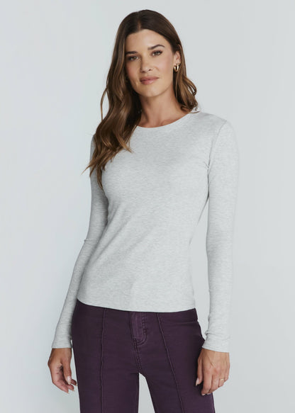 7Diamonds Modal Long Sleeve Ribbed T Shirt