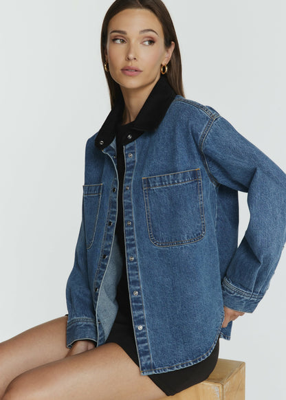 7Diamonds Gianna Denim Shirt