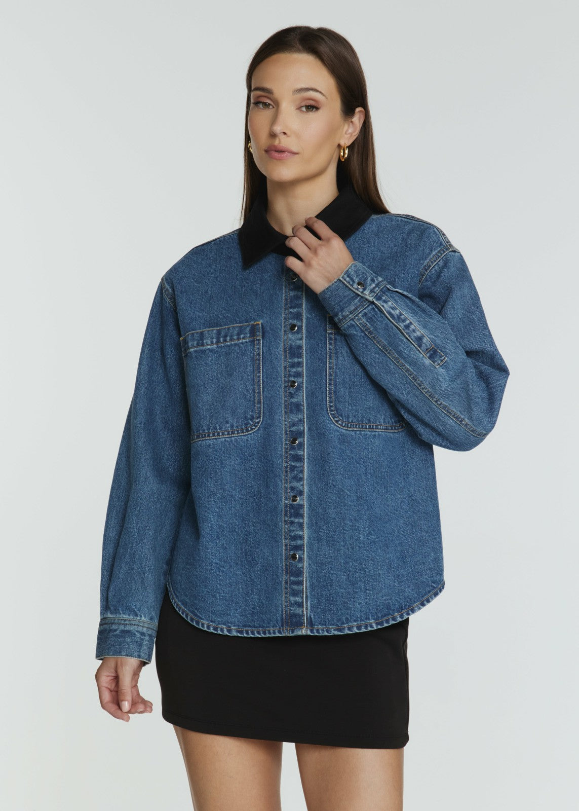 7Diamonds Gianna Denim Shirt