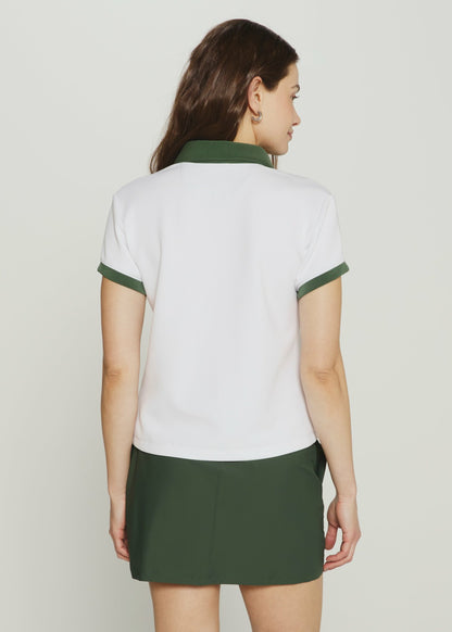 7Diamonds REV Ribbed Contrast Polo