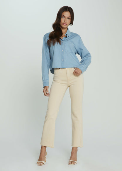7Diamonds The Maren Cropped Shirt
