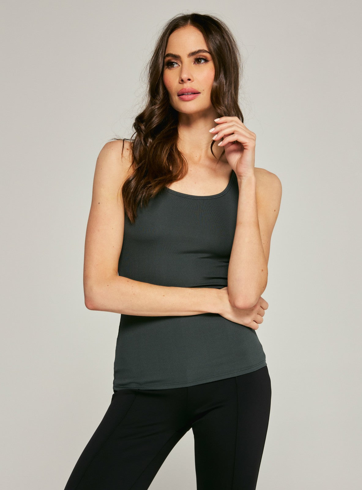 7Diamonds Core Ribbed Full Length Tank