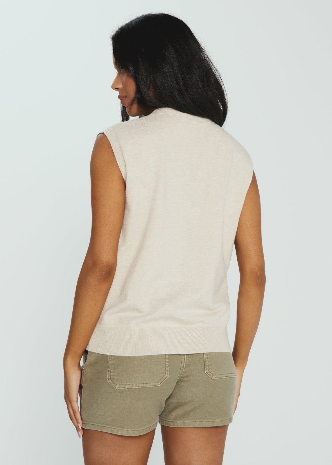 7Diamonds Mira Button Front Vest