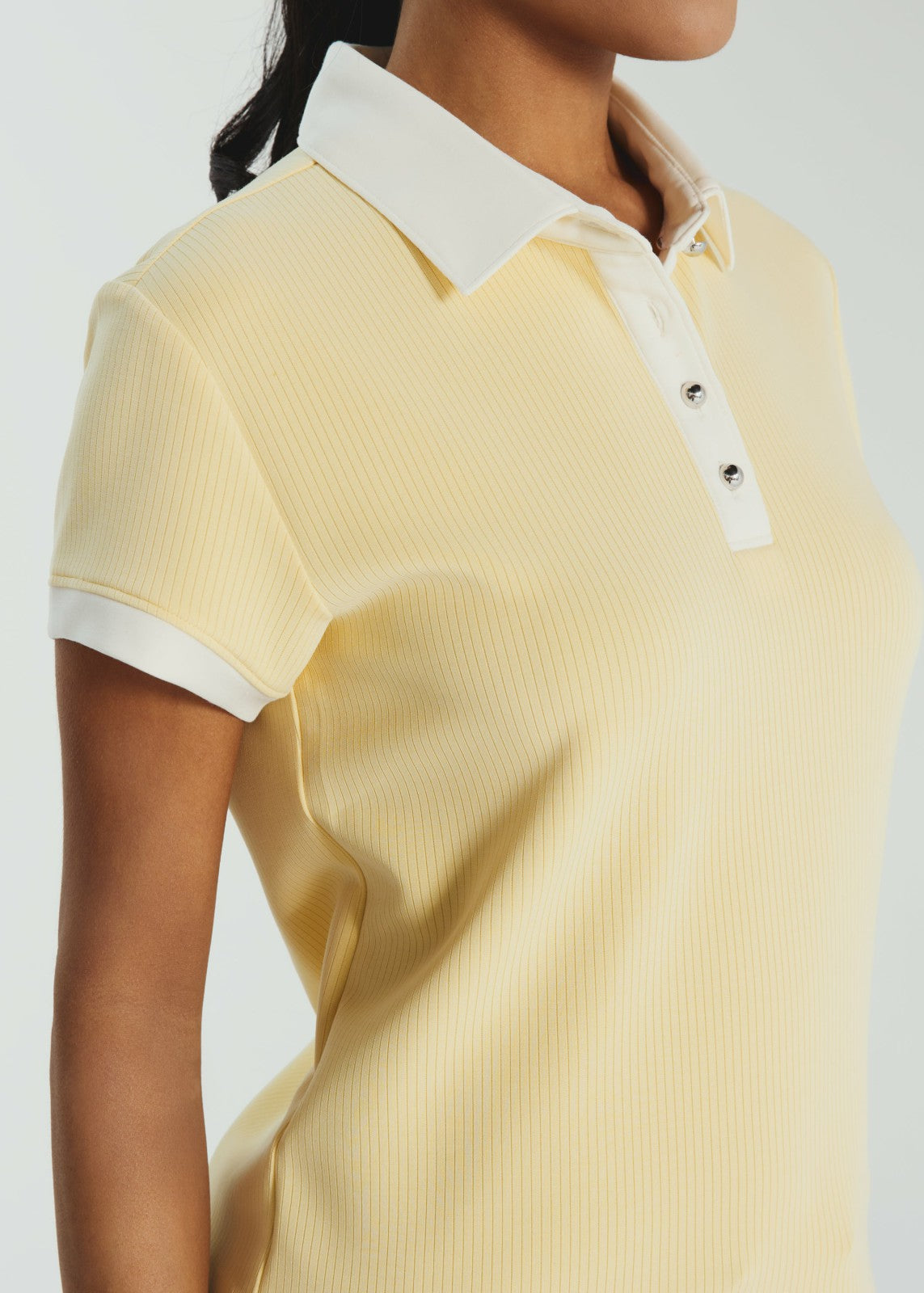 7Diamonds REV Ribbed Contrast Polo
