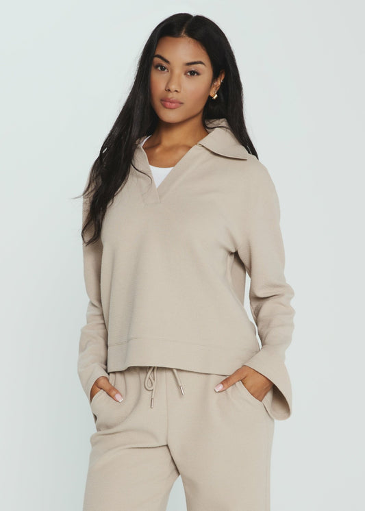 7Diamonds Ellis Polo Pullover