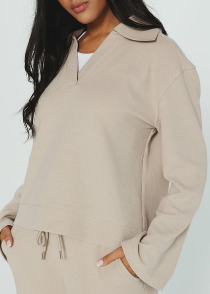 7Diamonds Ellis Polo Pullover