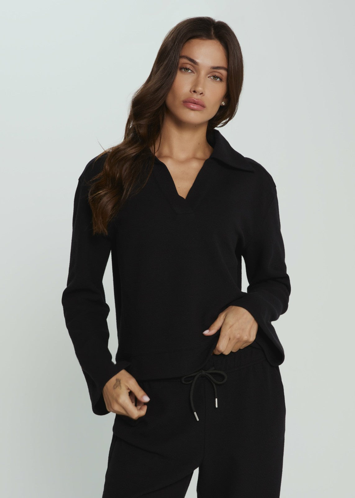 7Diamonds Ellis Polo Pullover