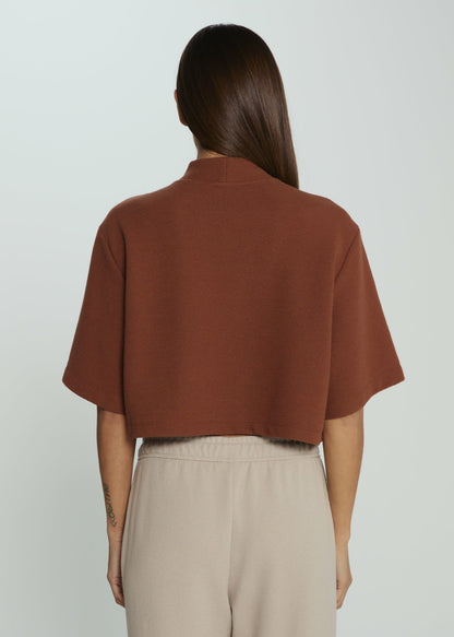 7Diamonds Ellis Short Sleeve Crop Top