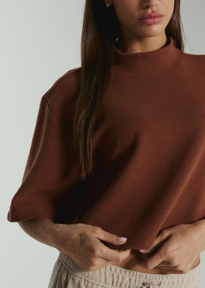 7Diamonds Ellis Short Sleeve Crop Top