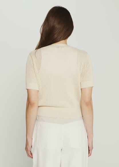 7Diamonds Selene Open Knit Top