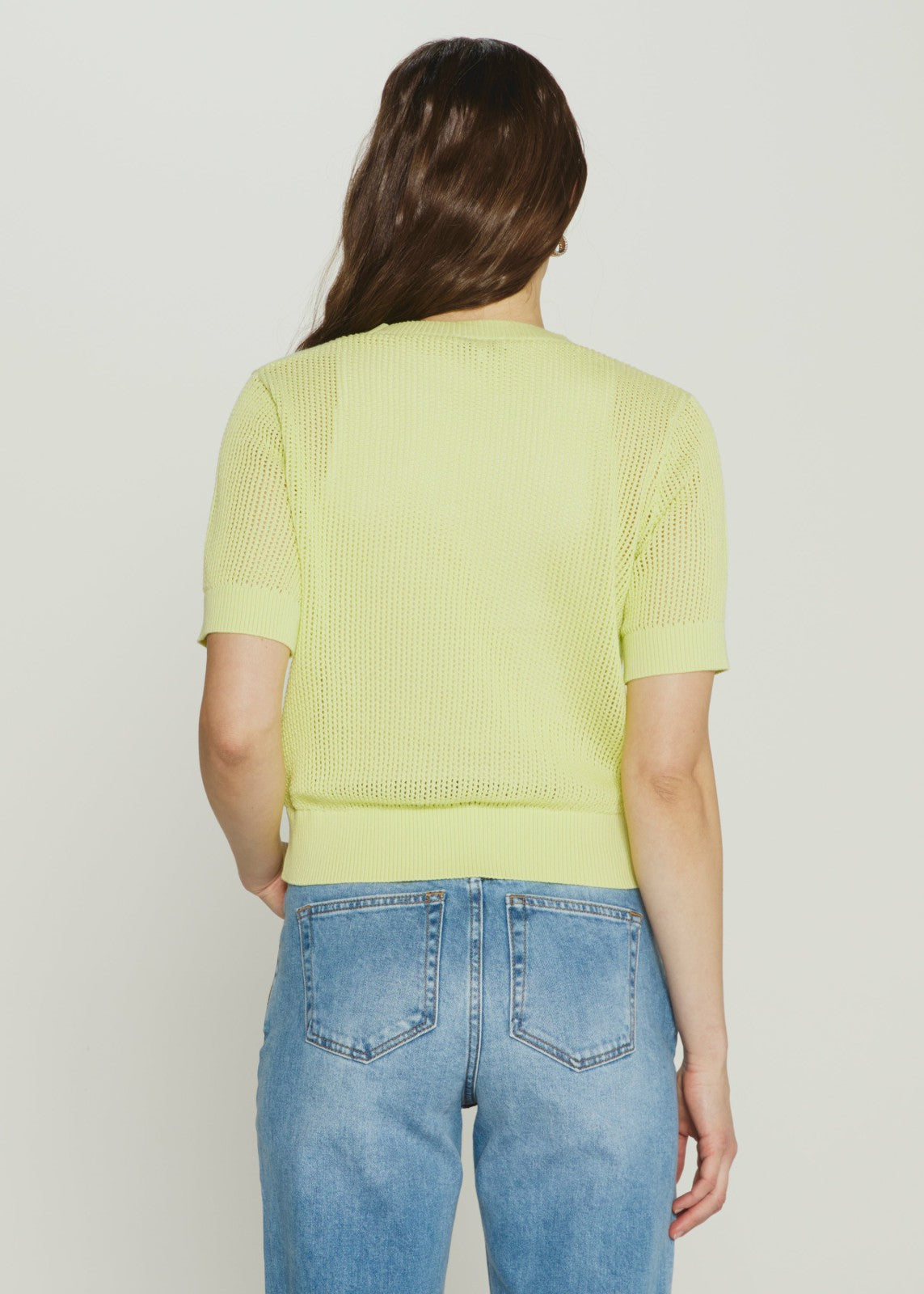 7Diamonds Selene Open Knit Top