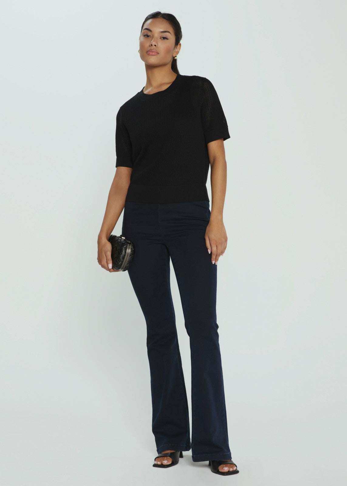 7Diamonds Selene Open Knit Top