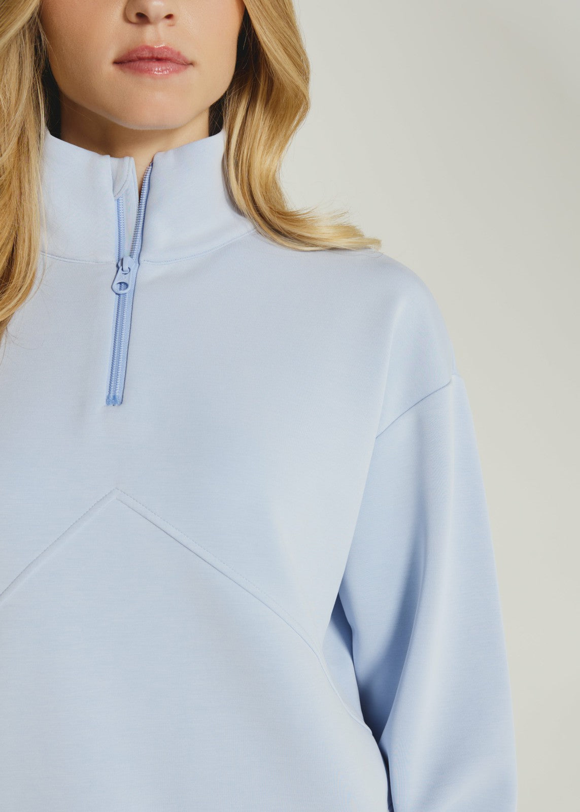 7Diamonds REV™ Crop Quarter-Zip Pullover