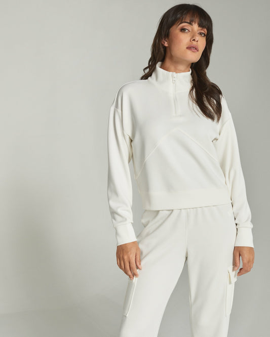 7Diamonds REV™ Crop Quarter-Zip Pullover