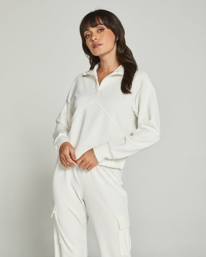 7Diamonds REV™ Crop Quarter-Zip Pullover