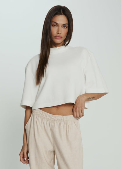 7Diamonds Ellis Short Sleeve Crop Top