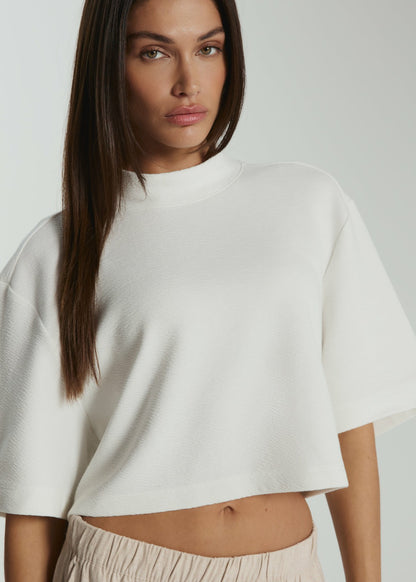 7Diamonds Ellis Short Sleeve Crop Top