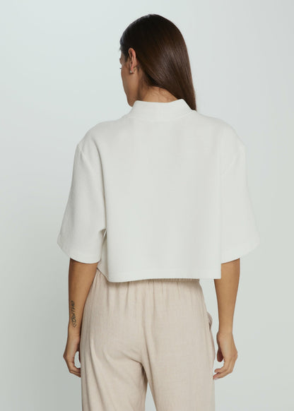 7Diamonds Ellis Short Sleeve Crop Top