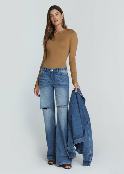 7Diamonds Sleek Long Sleeve Bodysuit
