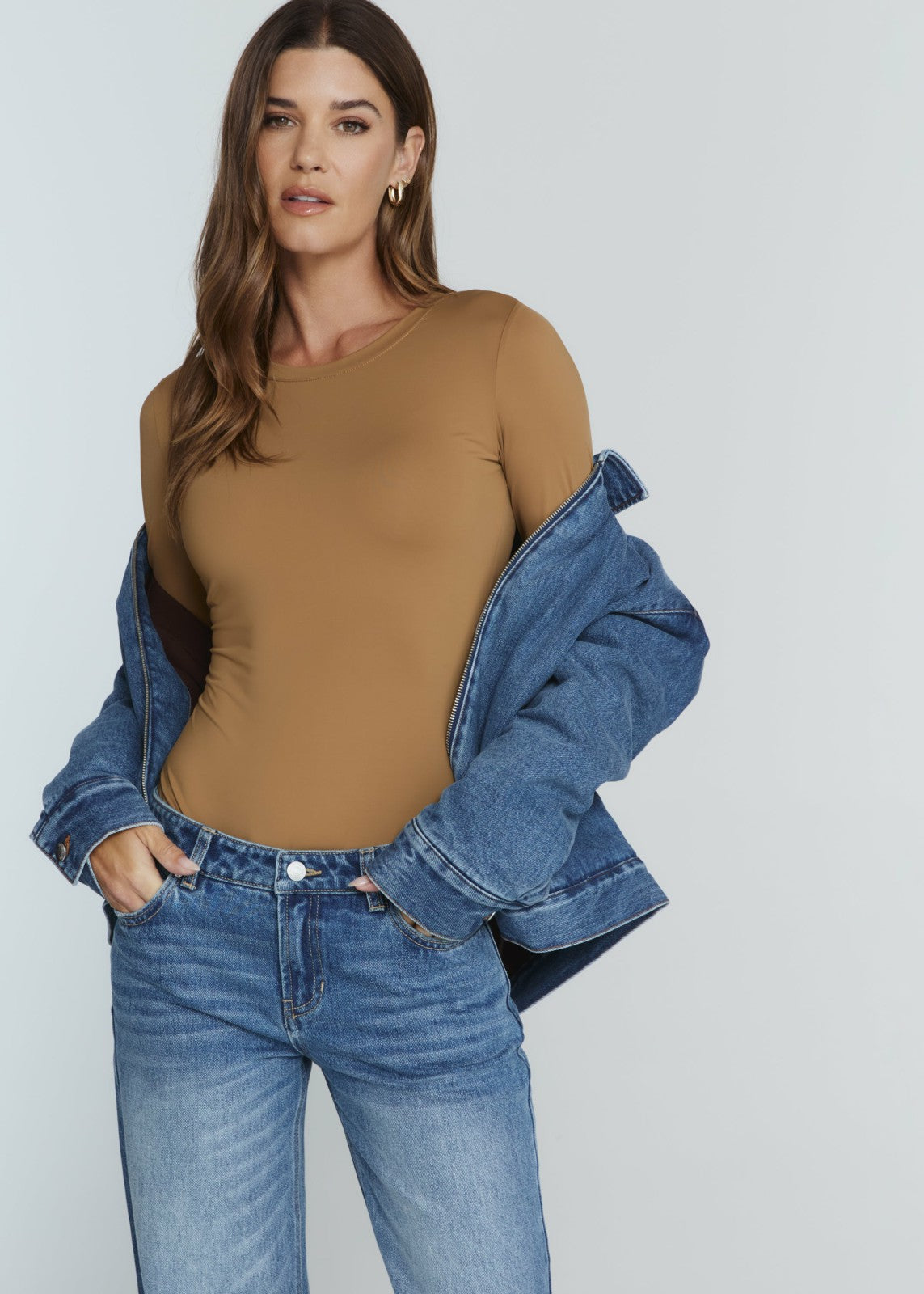 7Diamonds Sleek Long Sleeve Bodysuit