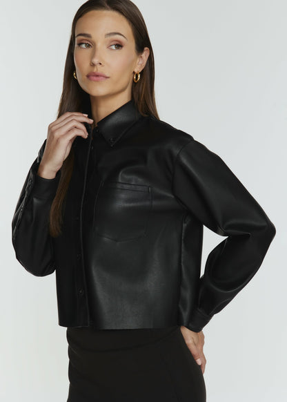 7Diamonds Leni Leather Shirt