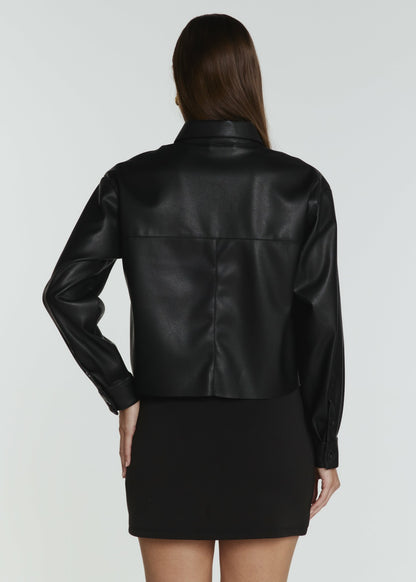7Diamonds Leni Leather Shirt