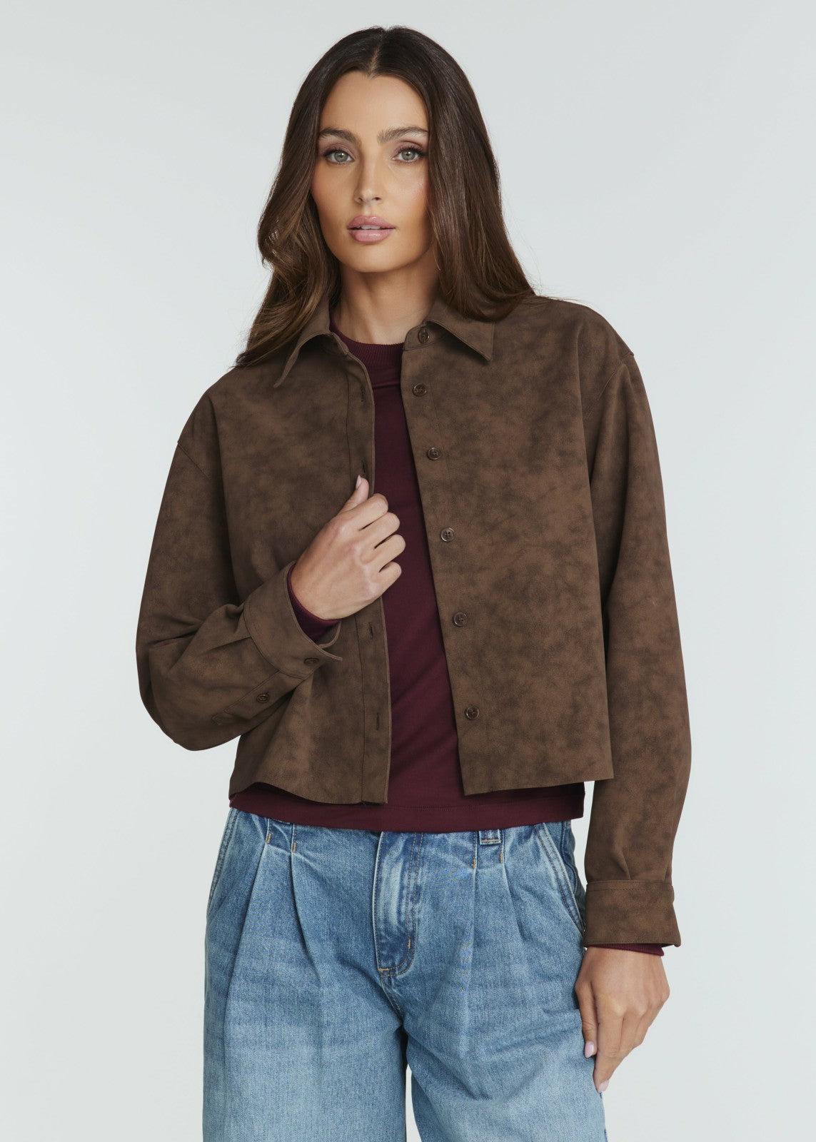 7Diamonds Veda Suede Shirt
