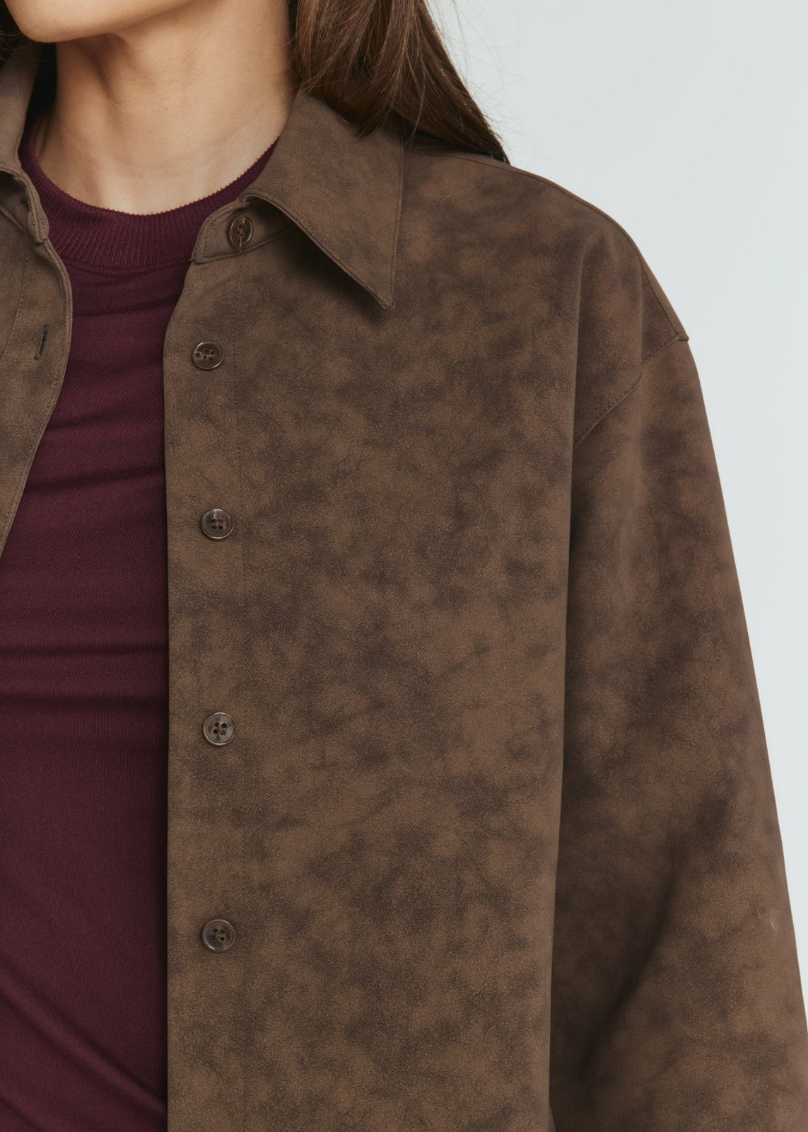 7Diamonds Veda Suede Shirt