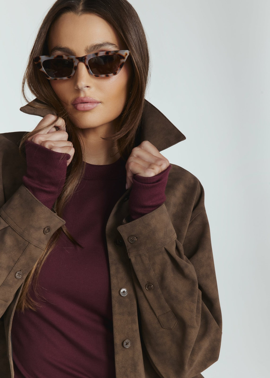 7Diamonds Veda Suede Shirt