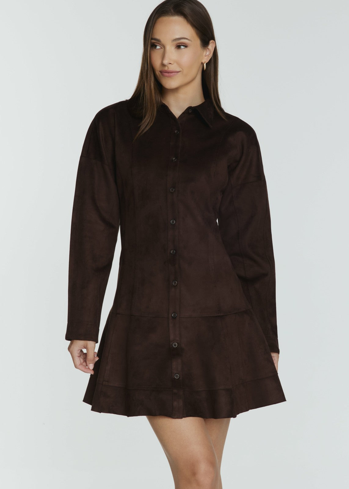 7Diamonds Arden Suede Dress